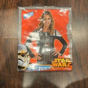 NWT! Disney Star Wars Darth Vader Long Sleeve Top